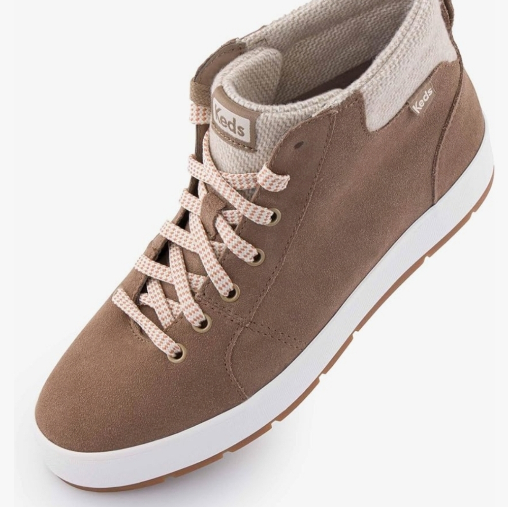 Keds Womans Size 9.5 Tahoe Brown High-Top Sneakers NWOT